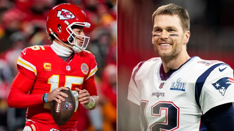 Patrick Mahomes é melhor que Tom Brady? Compare os números dos quarterbacks